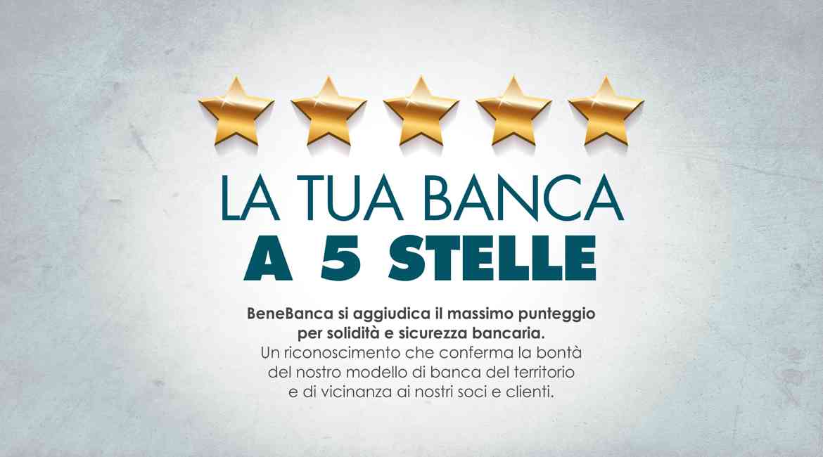 Slider 5 Stelle Bene Banca